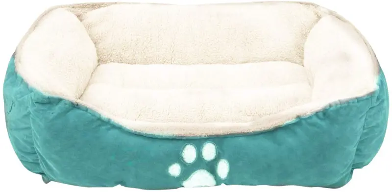 Sofantex Pet Bed Fit Medium Sized Dog/Fat Cat, Machine Washable, Ultra Soft Pet Sofa