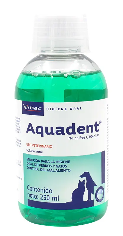 Solución Para Perros Y Gatos Aquadent X 250 Ml