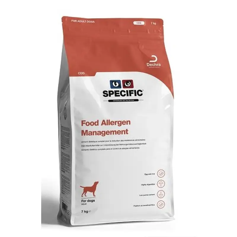 Specific Food Allergen Management CDD perro