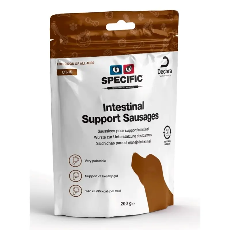 Specific Intestinal Support Sausage Ct-Is perro 200gr