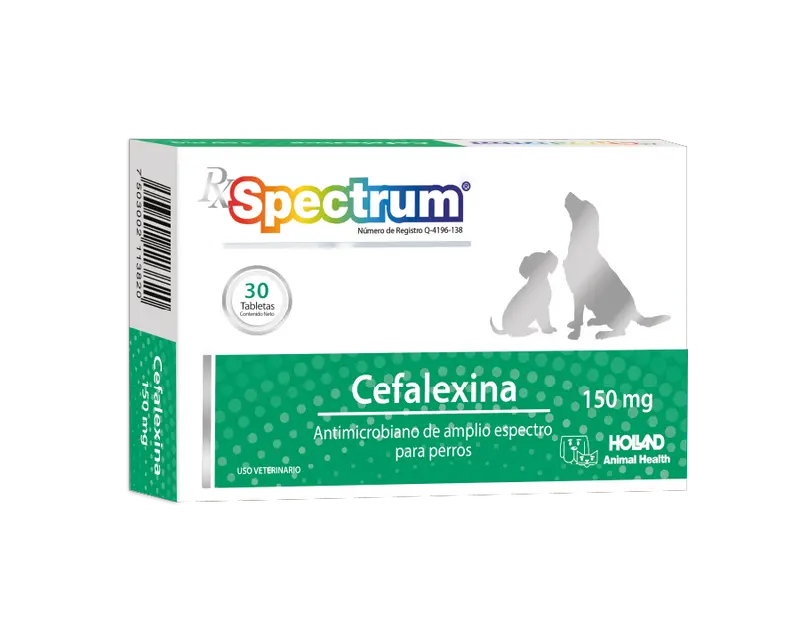 Spectrum® Cefalexina 150 mg 30 Tabletas