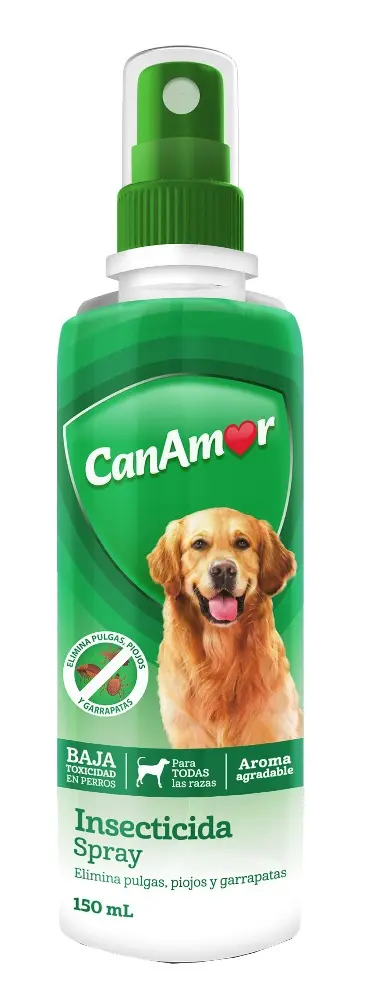 Spray Para Perro Insecticida Canamor X 150 Ml