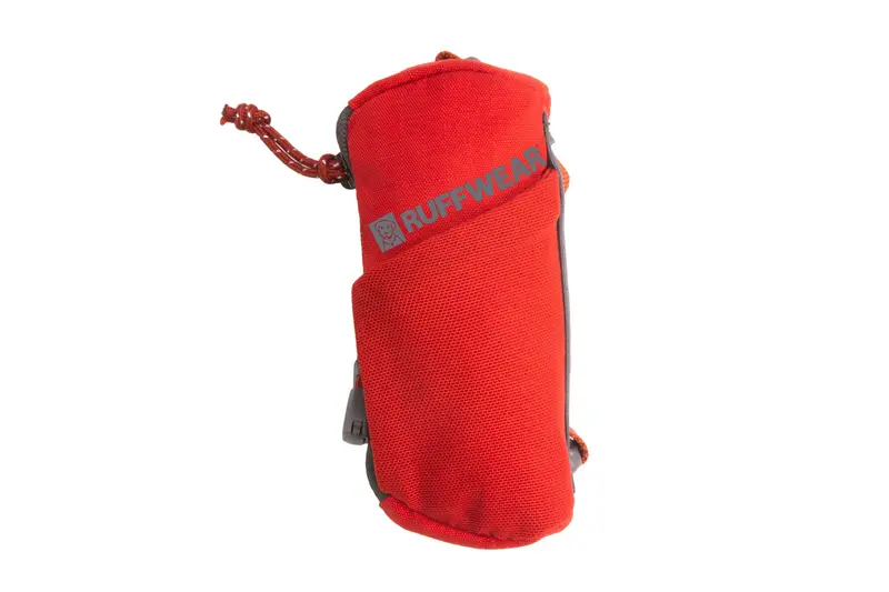 Stash Bag Mini™ Rojo Cañón (Red Canyon) | Dispensador de Bolsas Compacto de Ruffwear®