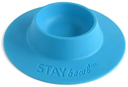 staybowl tip-proof ergonómico Pet Bowl para Conejillo de Indias y otros pequeños mascotas; 1/4-Cup Tamaño; Cielo Azul