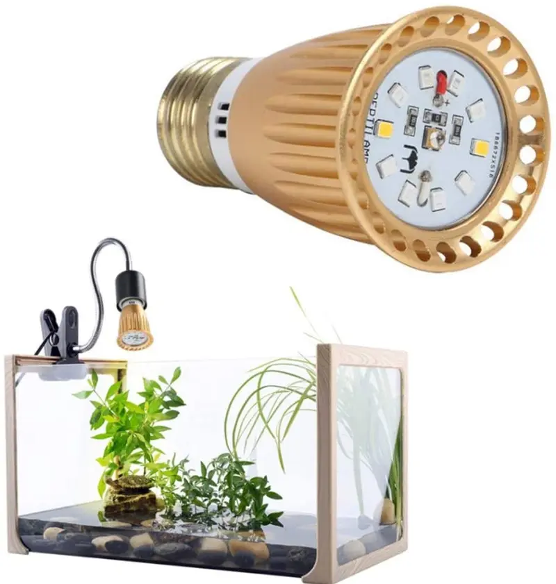 STTQYB Reptil Turtle Light LED UVA + UVB lámpara solar para reptiles anfibios lagarto tortuga tortuga serpiente tortuga tortugas dragón barbudo lagarto camaleón