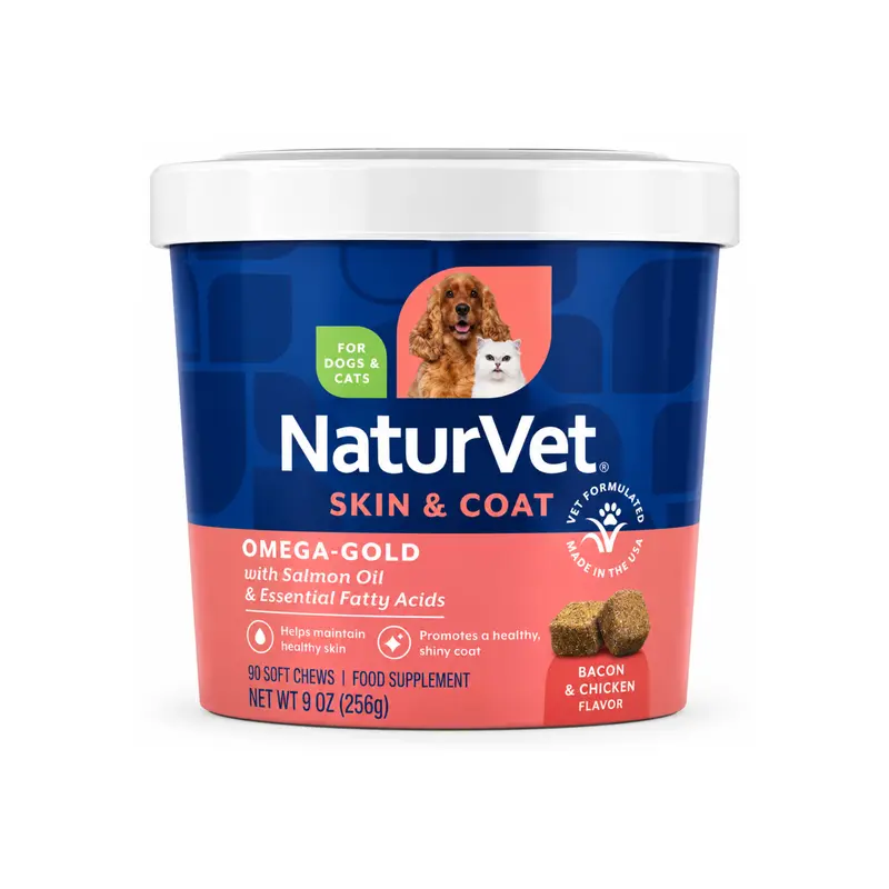 Suplemento NaturVet para Piel, Pelaje y Aliento