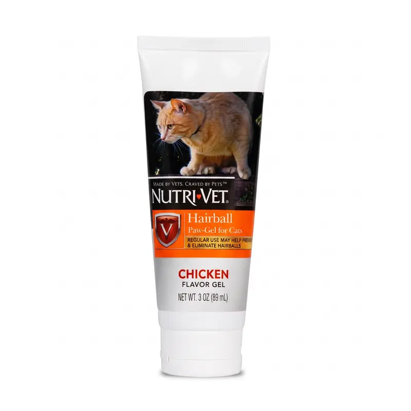 Suplemento Nutrivet en gel para gatos sabor a pollo 3Oz