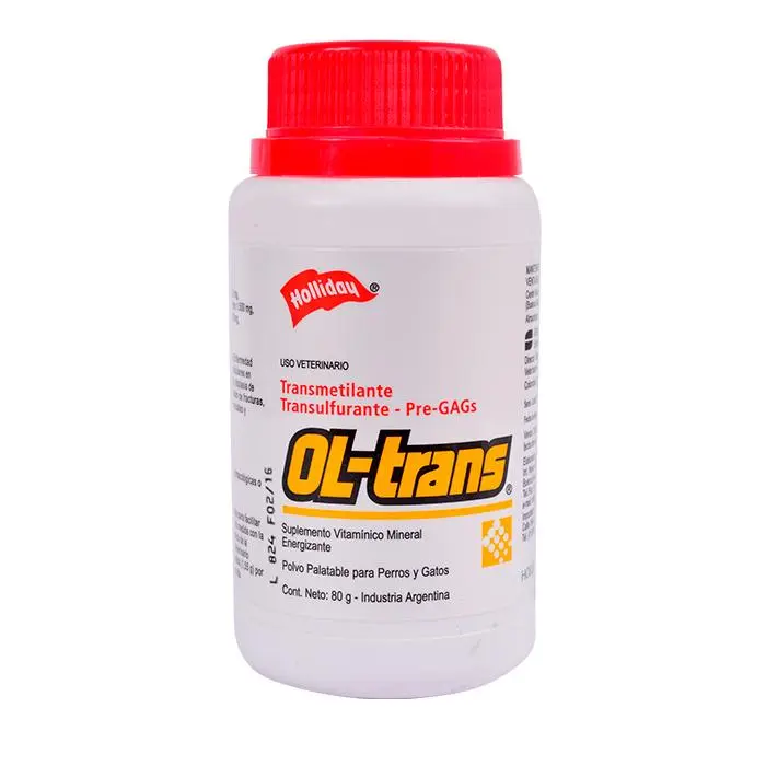 Suplemento Ol Trans para Perros y Gatos 80 G