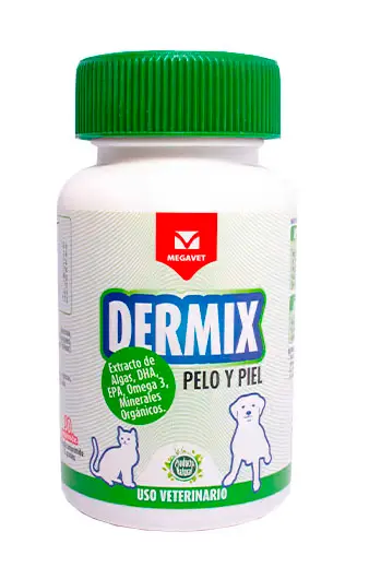 Suplemento Para Gato Y Perro Dermix X 30 Tabletas 200 G