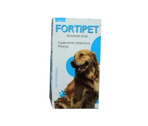 Suplemento Para Gato Y Perro Fortipet (Pelo) X 120 Ml