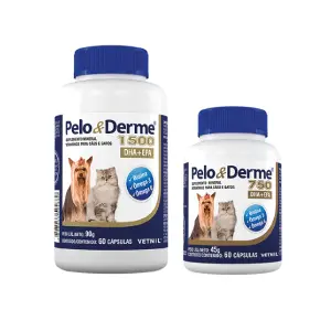 Suplemento Perro Y Gato Pelo Y Derme 1500 60Tab