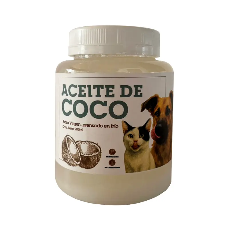Suplemento Pixie Aceite de coco para perro y gato