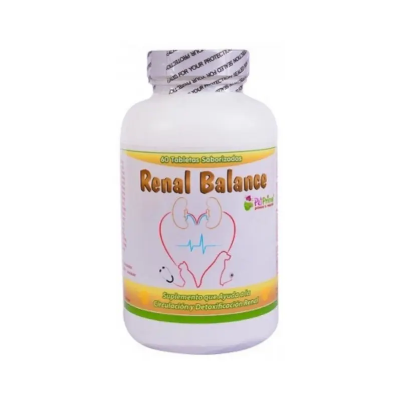 Suplemento renal Renal Balance 60 tabletas para Perros y Gatos