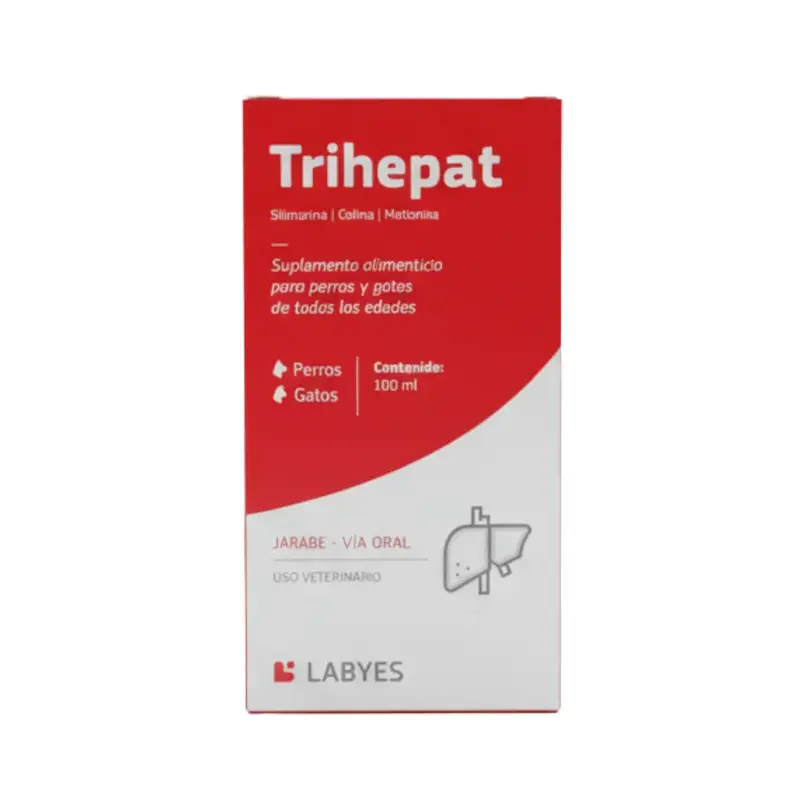 Suplemento Trihepatic Protector Hepático Labyes para Perros Y Gatos