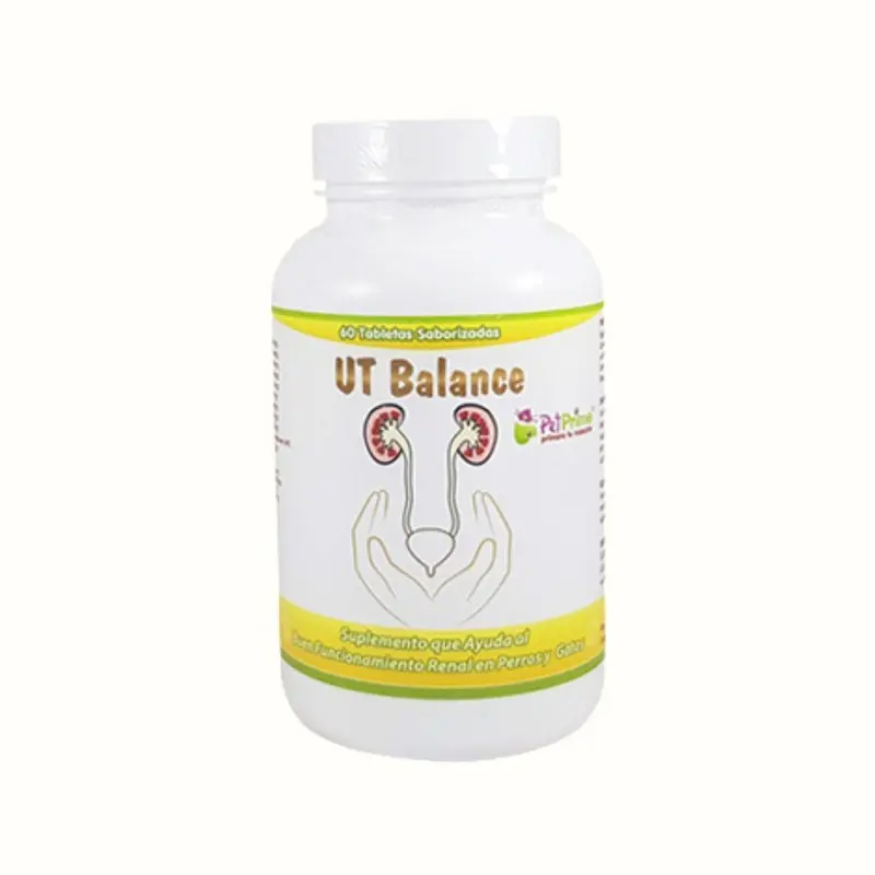 Suplemento urinario UT Balance 60 tabletas Saborizadas para Perro y Gato