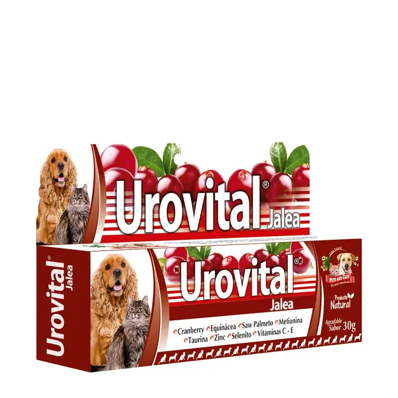 Suplemento Urovital Jalea para Perro y Gato 30 g