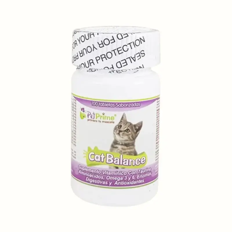 Suplemento Vitaminico Cat Balance Tabletas para Gatos