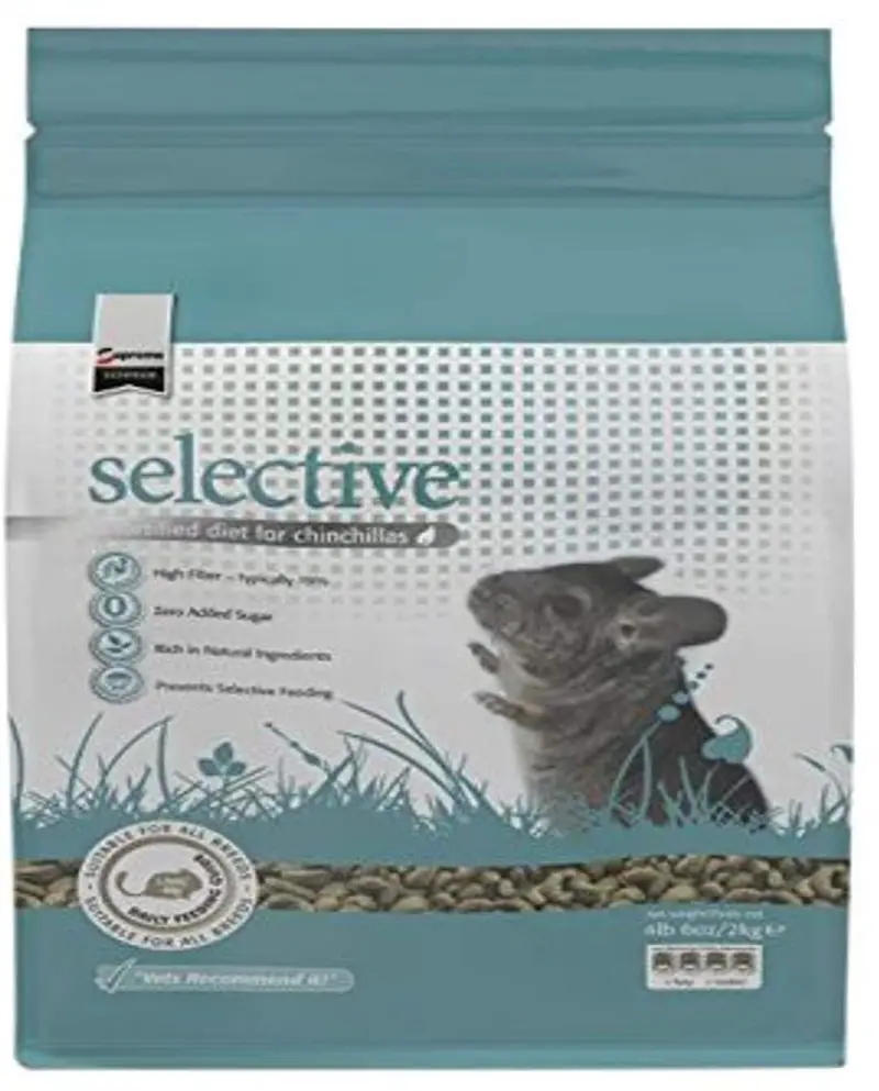 Supremo petfoods Ciencia selectivo Chinchilla Alimentos, 4 Lb 6 oz