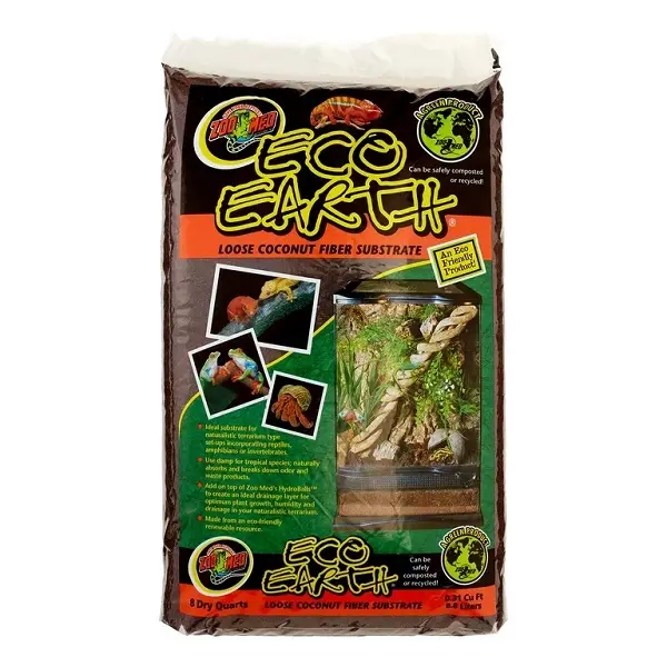 Sustrato Fibra De Coco para Réptil