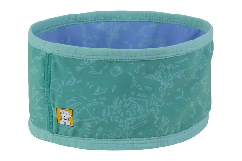 Swamp Cooler Neck Gaiter® Banda de Enfriamiento en Verde Aqua / Purpura de Ruffwear®
