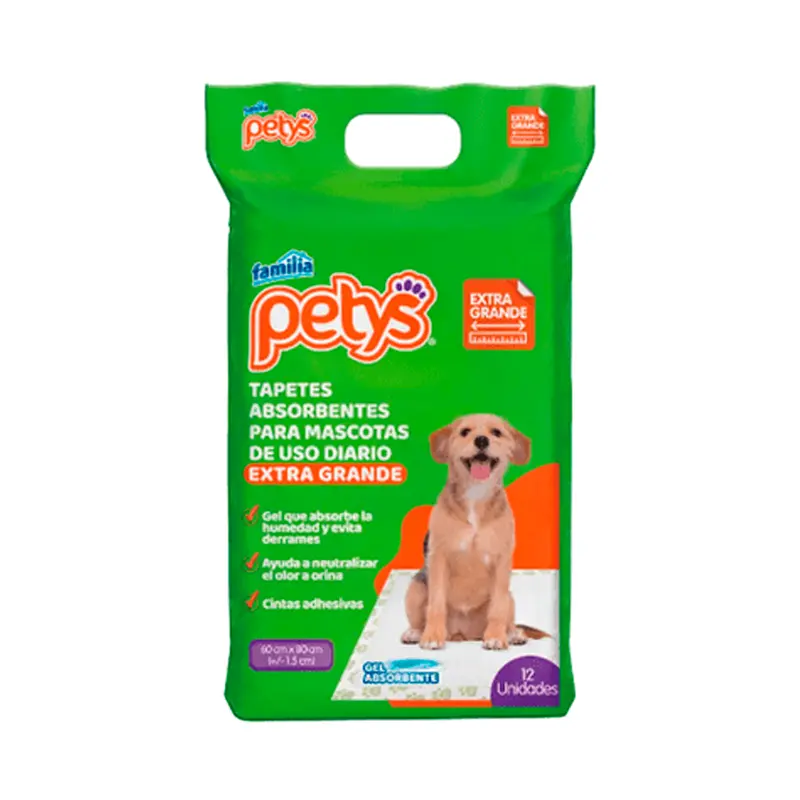 Tapetes Petys Extra Grandes  12 Und