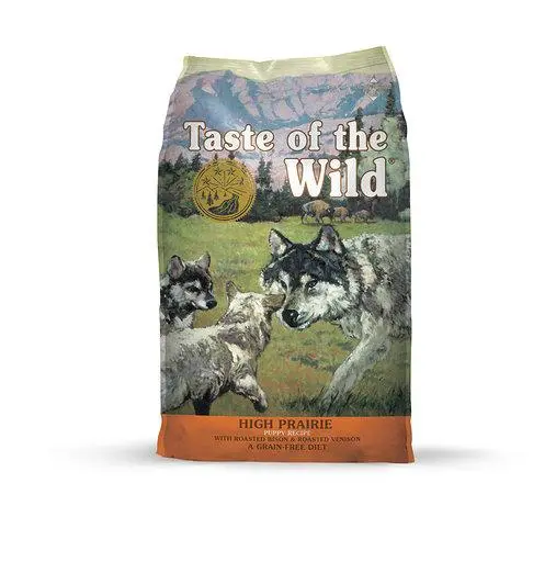 Taste Of The Wild High Praire Cachorro x 14 Lb Bisonte Y Venado Asado