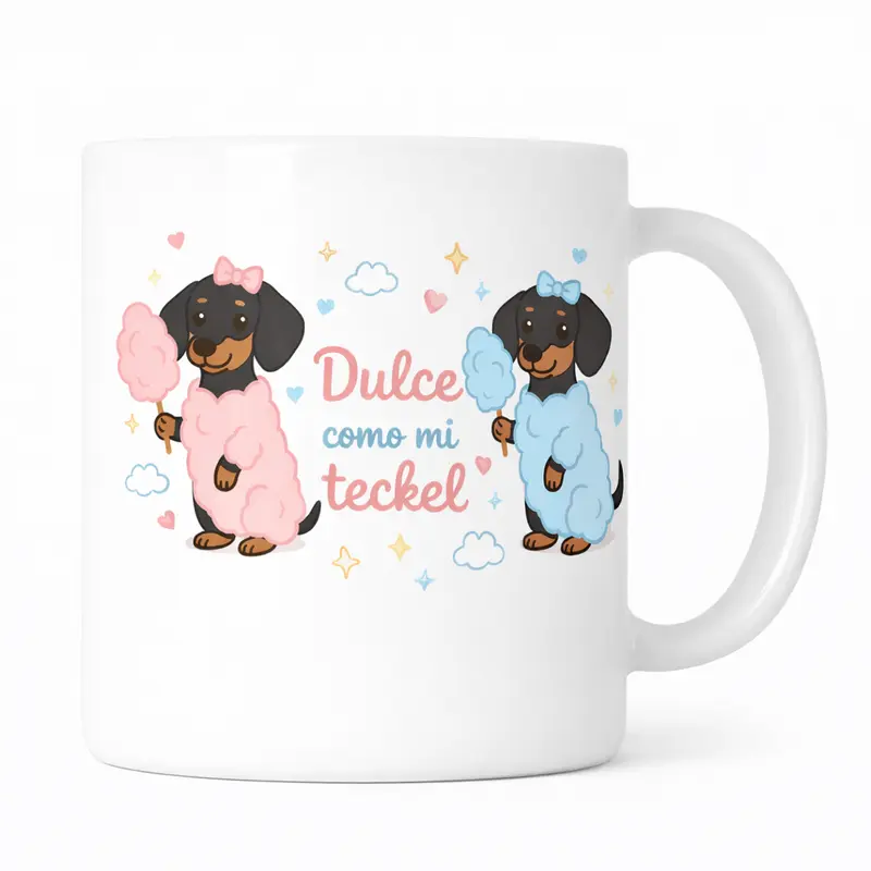 Taza Dulce como mi Teckel