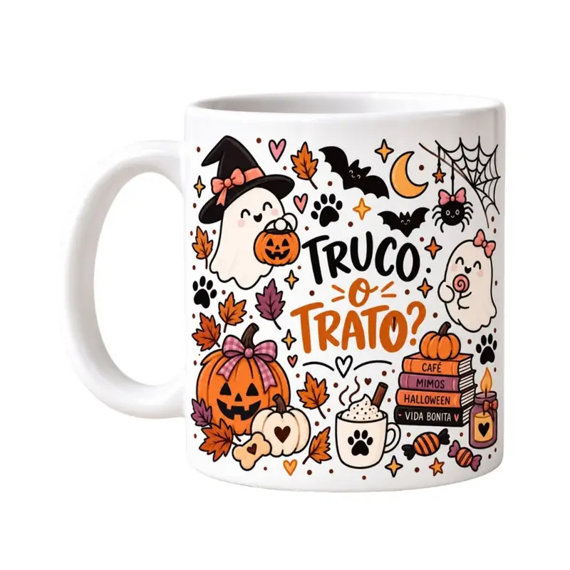 Taza Halloween Truco o Trato