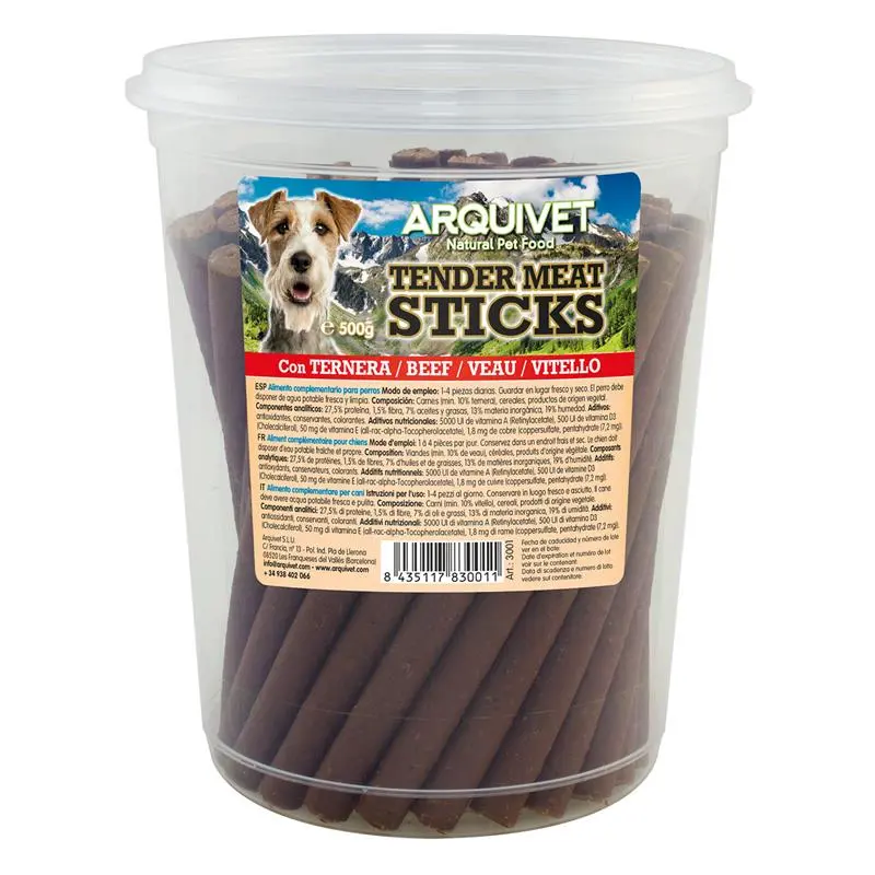 Tender Meat Sticks de Ternera 500 g
