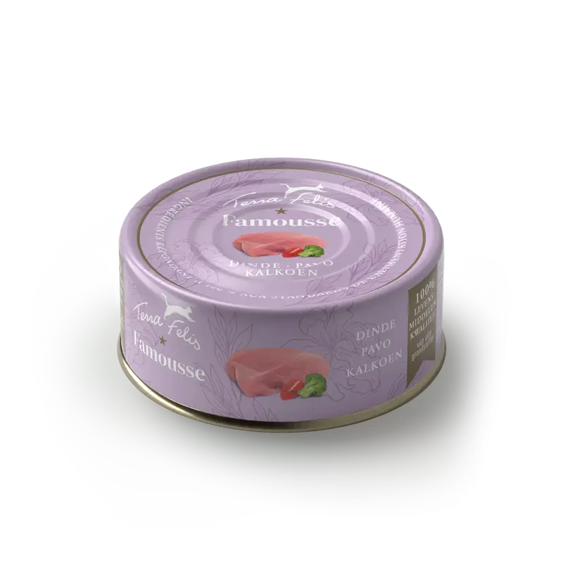 Terra Felis Famousse Pavo 12 x 80 g