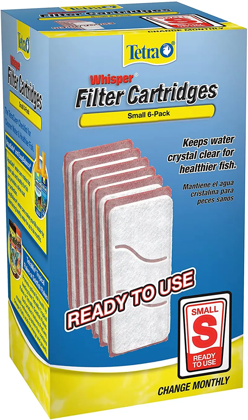 Tetra 19550 Whisper cartucho de filtro de acuario, Small, S