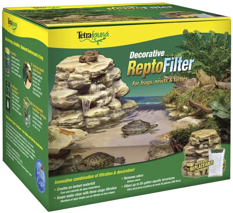 Tetra 25905 filtro decorativo de reptil para acuarios de hasta 55 galones