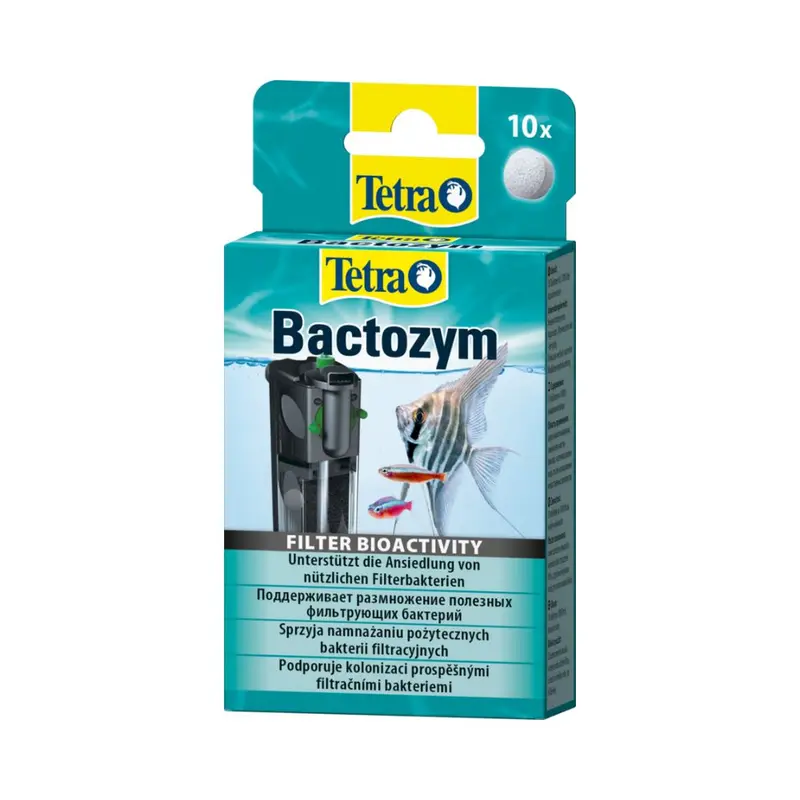 Tetra Bactozym para acuarios