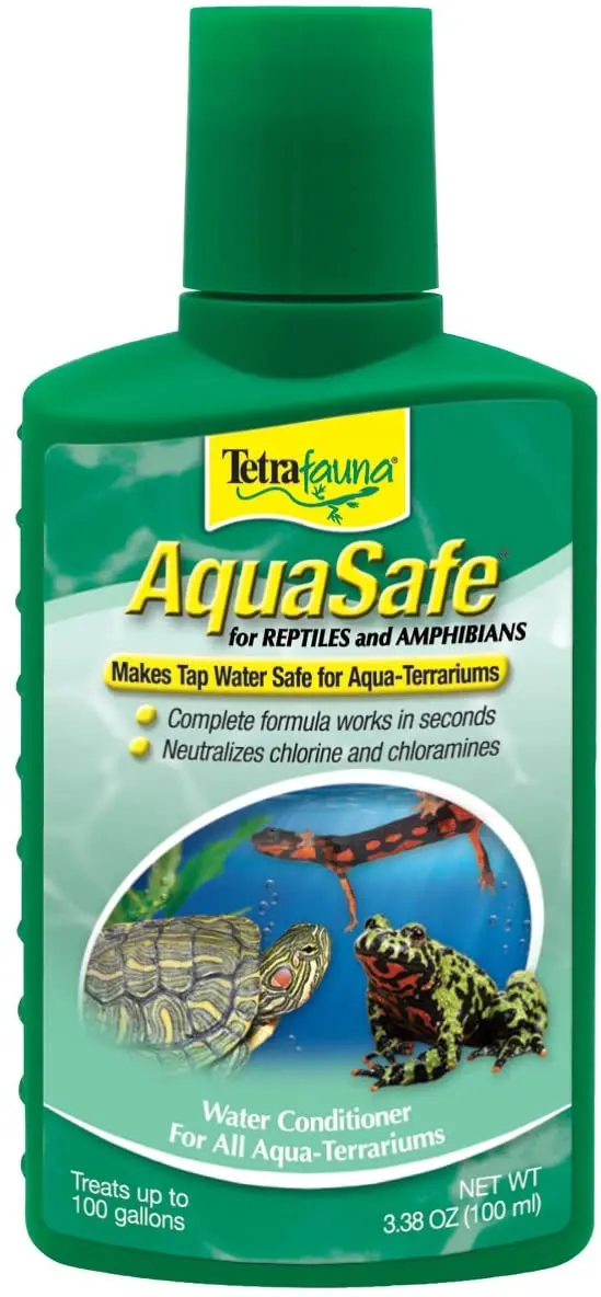 TetraFauna AquaSafe Acondicionador de agua para reptiles y anfibios