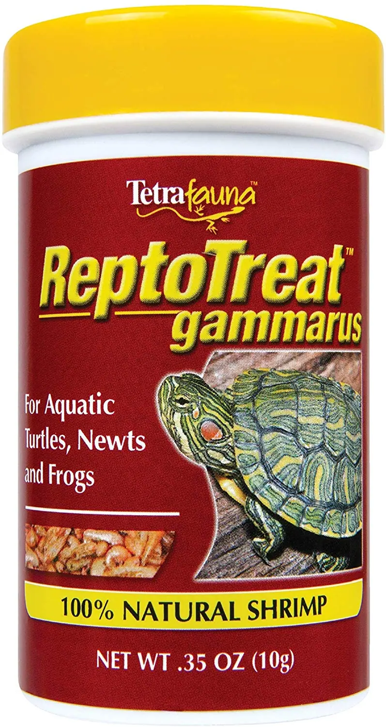 TetraFauna RetoTreat Gammarus - Tratamiento de camarón completo para reptiles.35 oz