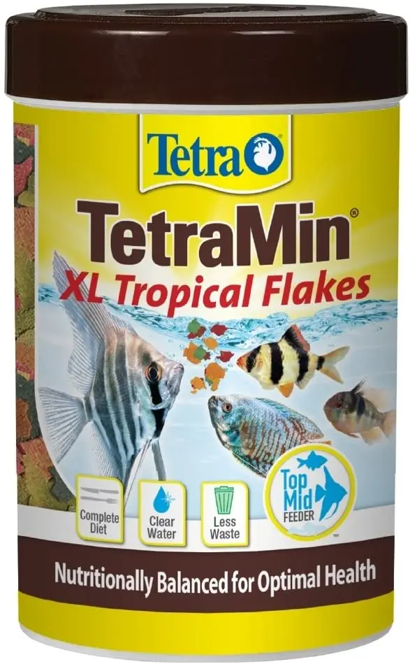 TetraMin - Copos tropicales grandes para alimentadores de parte superior o media