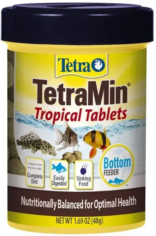 TetraMin - Tabletas tropicales de dieta completa para alimentadores inferiores