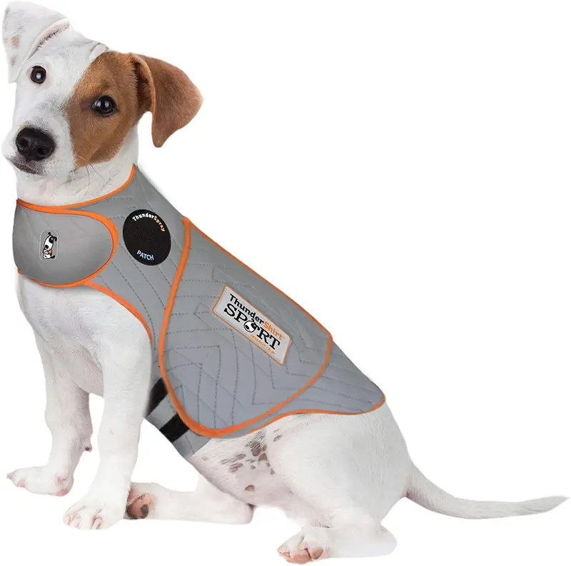 Thundershirt Sport Dog Anxiety Jacket | Vet Recommended Calming Solution Vest for Fireworks, Thunder, Travel, Separation