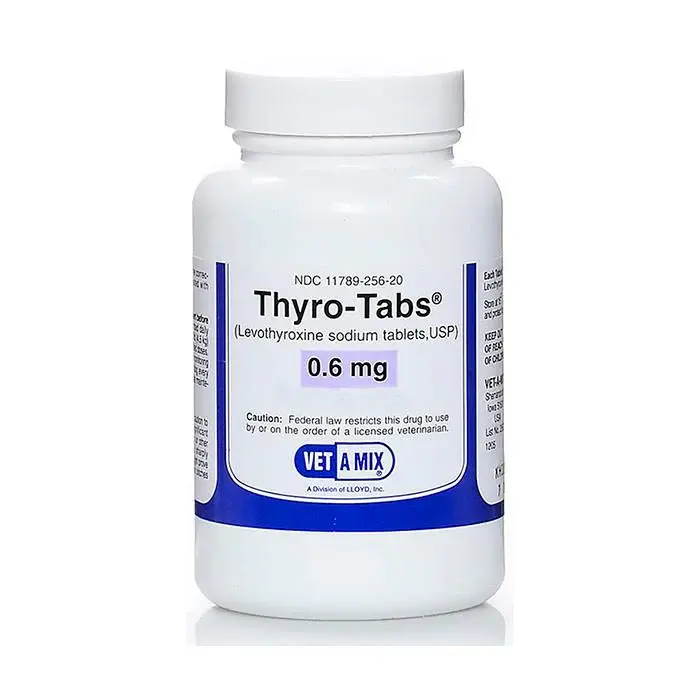 Thyro-Tabs 0.6 Mg X 120 Tabletas