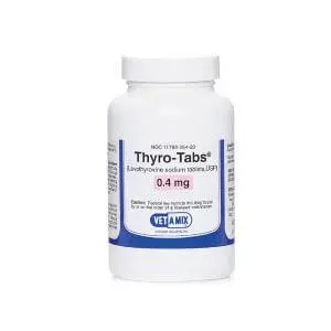 Thyrotabs 0.4 Mg X 120 Tabletas