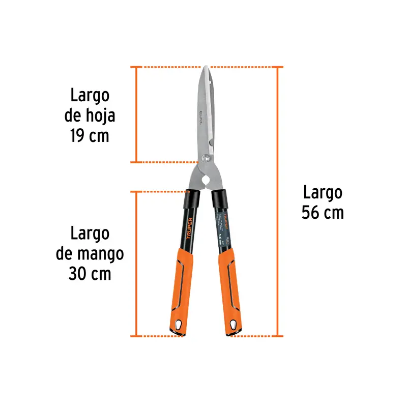 TIJERA LIGERA PARA PODA MANGOS TUBULARES 53 CM 18397