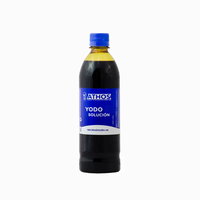 Tintura De Yodo Athos Al 10% Desinfectante