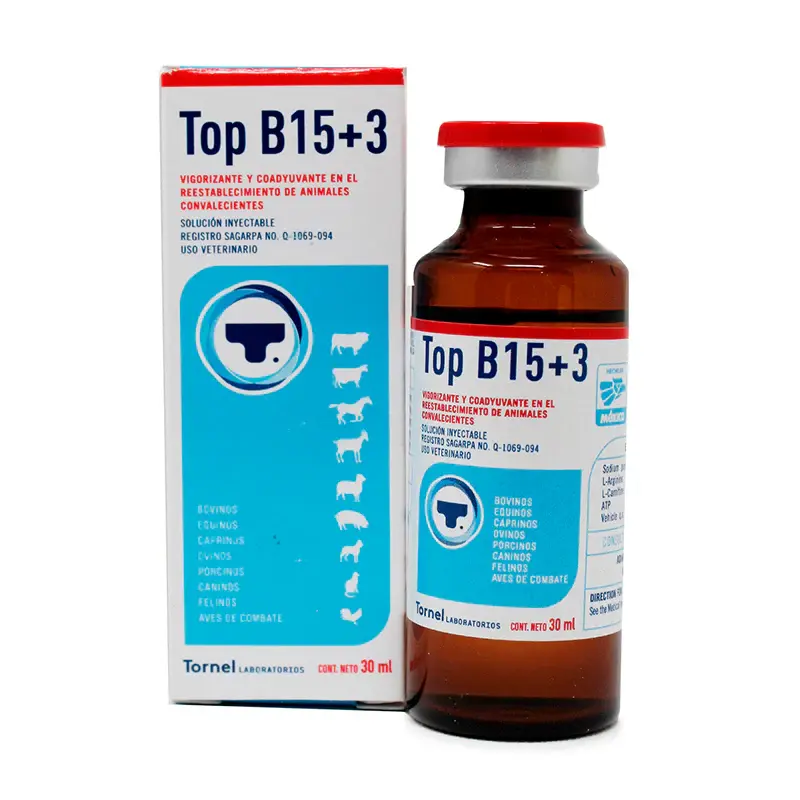 Tornel Top B15+3 Solución Inyectable 30 Ml