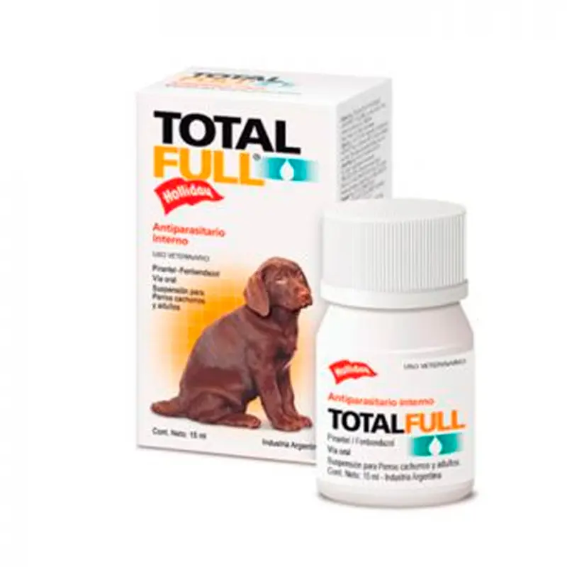Total F Antiparasitario Interno Para Perros 15 Ml