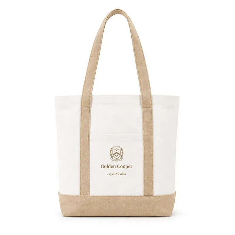 Tote Bag lago di como beige