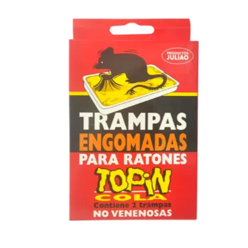 TRAMPA ENGOMADA TOPIN COLA GRANDE