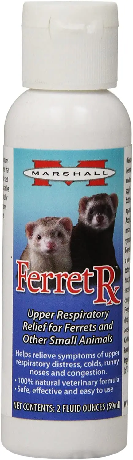Tratamiento respiratorio superior Ferret Rx de 2 onzas de Marshall