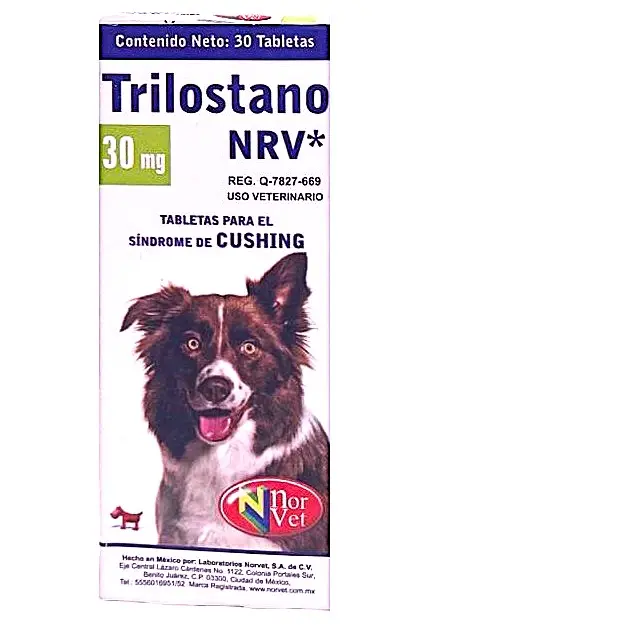 Trilostano NRV 30 mg (Tratamiento para el Síndrome de Cushing).