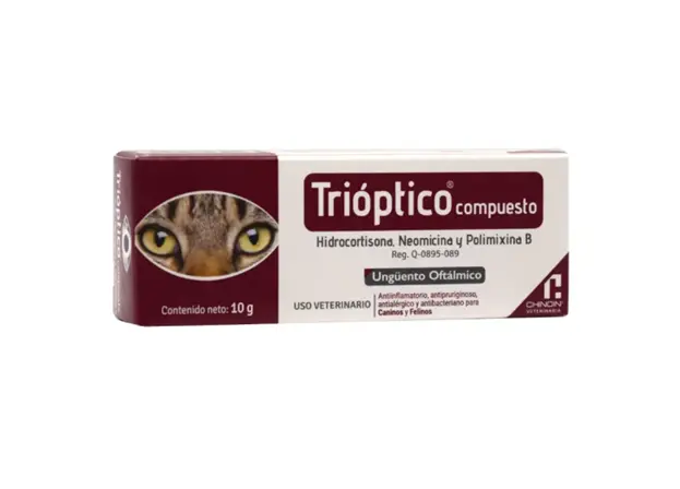 Trióptico Ungüento Oftálmico 10 g ( Neomicina, Polimixina B e Hidrocortisona )