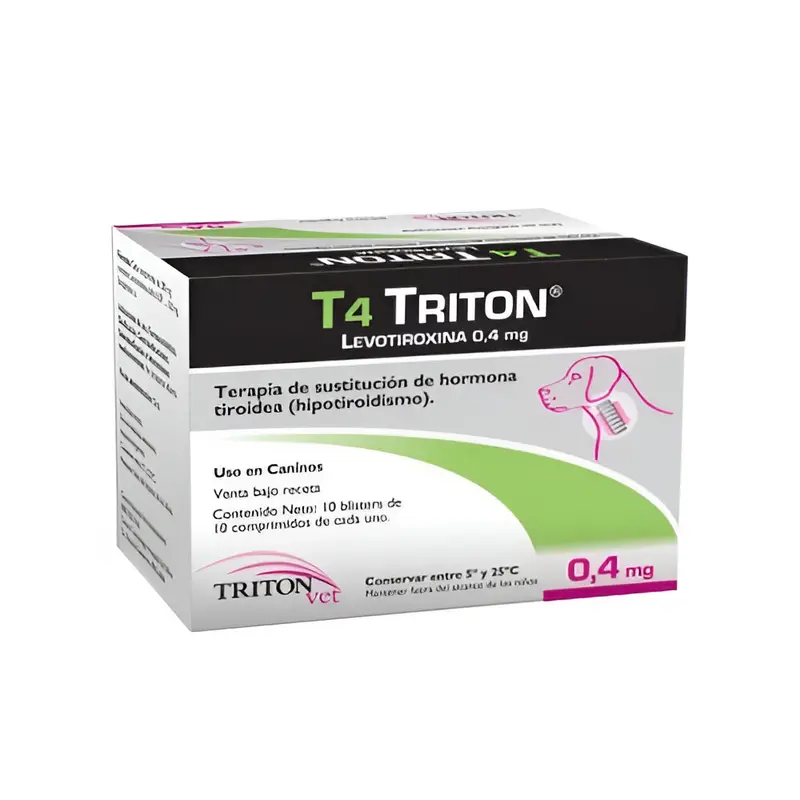Tritonvet Levotiroxin 0.4MG 100 Tabs